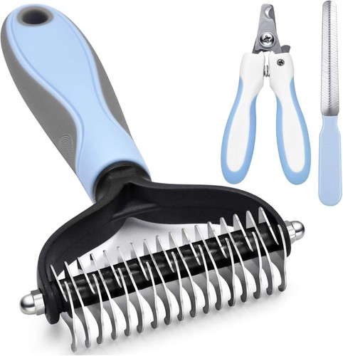 Deshedding dog brush - deshedding,