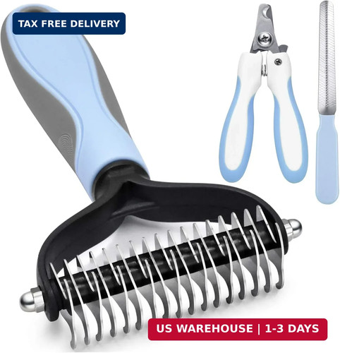 Deshedding dog brush - deshedding,