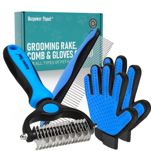 Pet grooming brush - brush, double