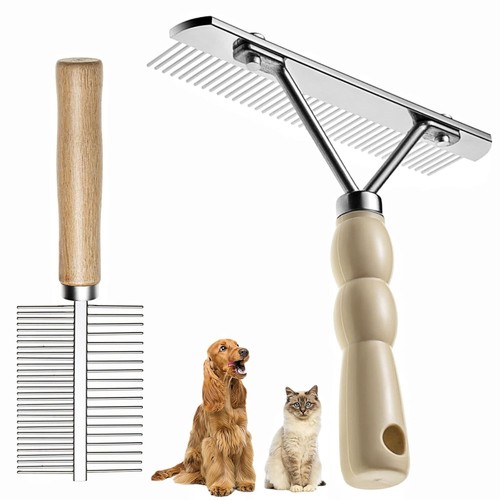 Undercoat rake for dogs - for, 2