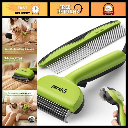 Self cleaning undercoat rake - self-cleaning,