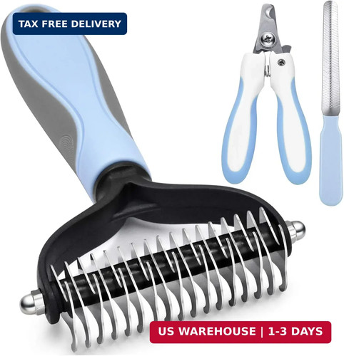 Deshedding dog brush - brush,